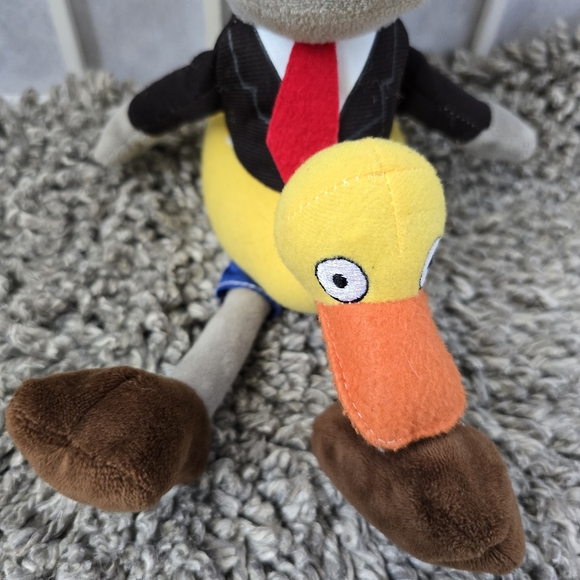 Plants vs. Zombies Plush Ducky Tube Pool Zombie 11” With Suction Cup - Picture 3 of 7